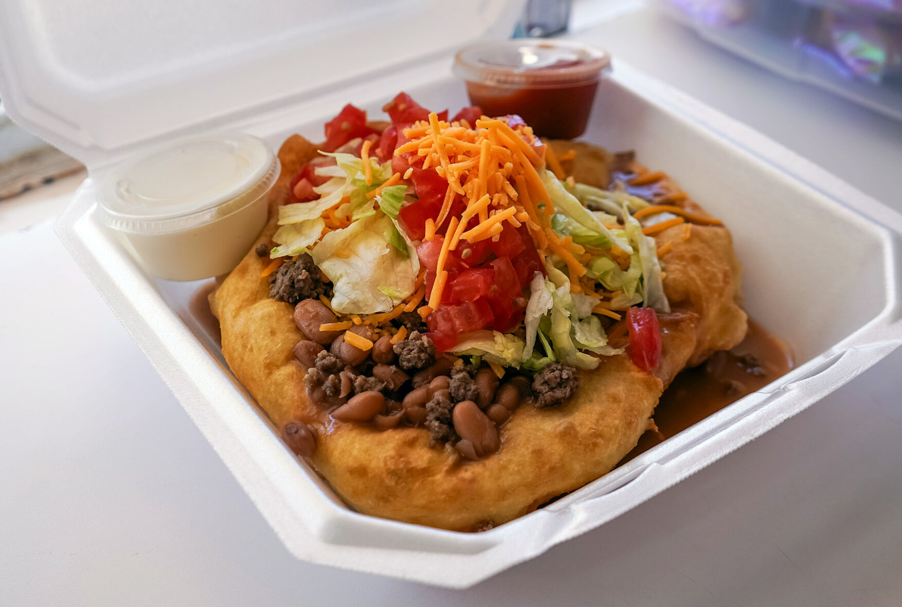 Frybread Factory food trailer serves frybread favorites